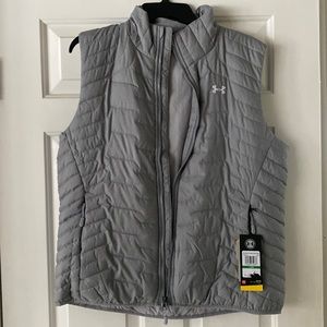 Gray Under Armour ColdGear Vest